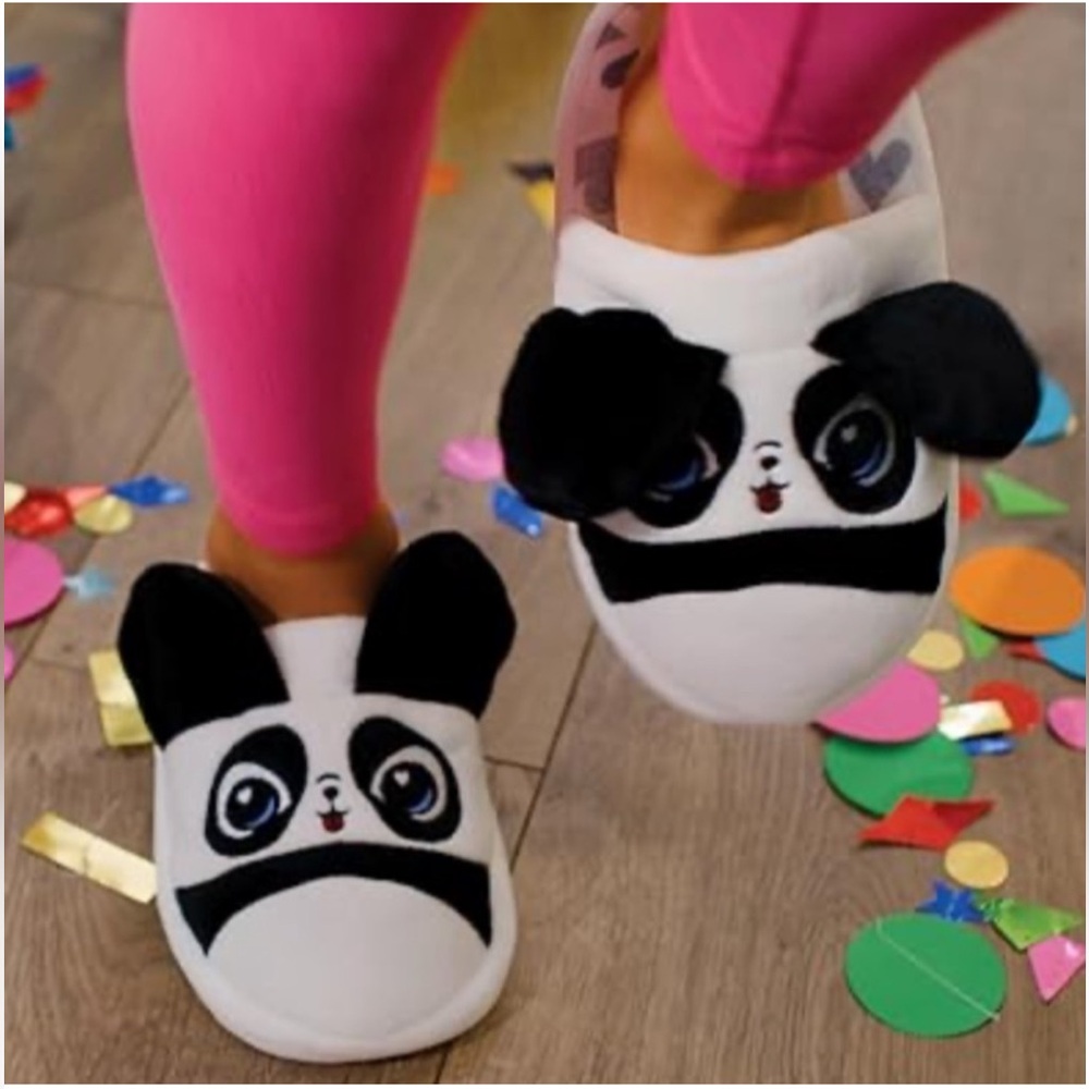 Flippez Kids Panda Bear Slippers
